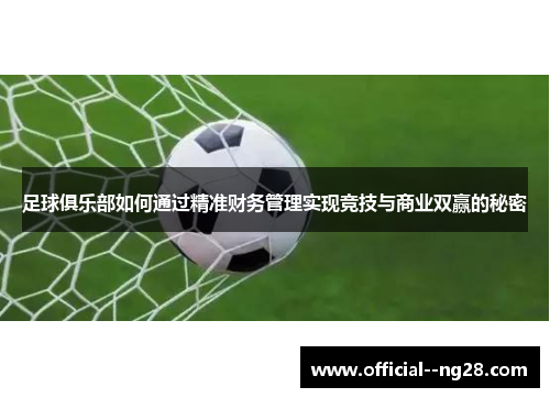 足球俱乐部如何通过精准财务管理实现竞技与商业双赢的秘密