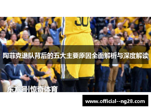 陶菲克退队背后的五大主要原因全面解析与深度解读 陶菲克退队背后的五大主要原因全面解析与深度解读